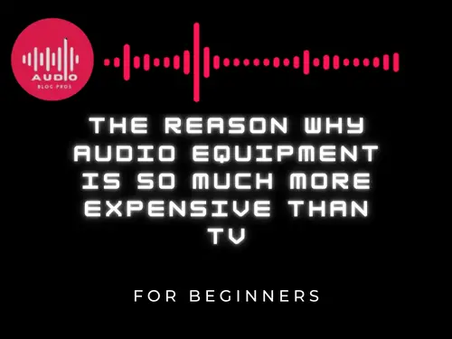 The Reason Why Audio Equipment is So Much More Expensive Than TV