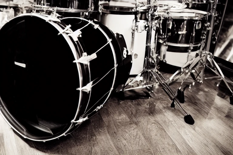 A picture of a kick drum
