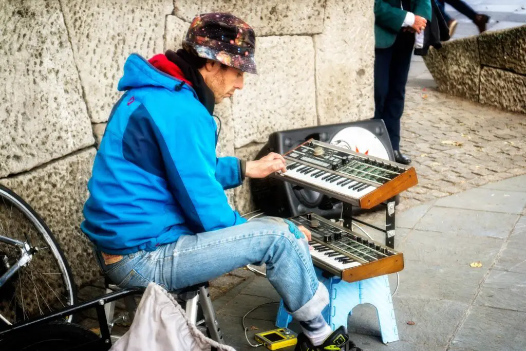 File:Twin Synths (microKORG x2) - outside of the Royal National Theatre, London (2015-09-13 13.41.59